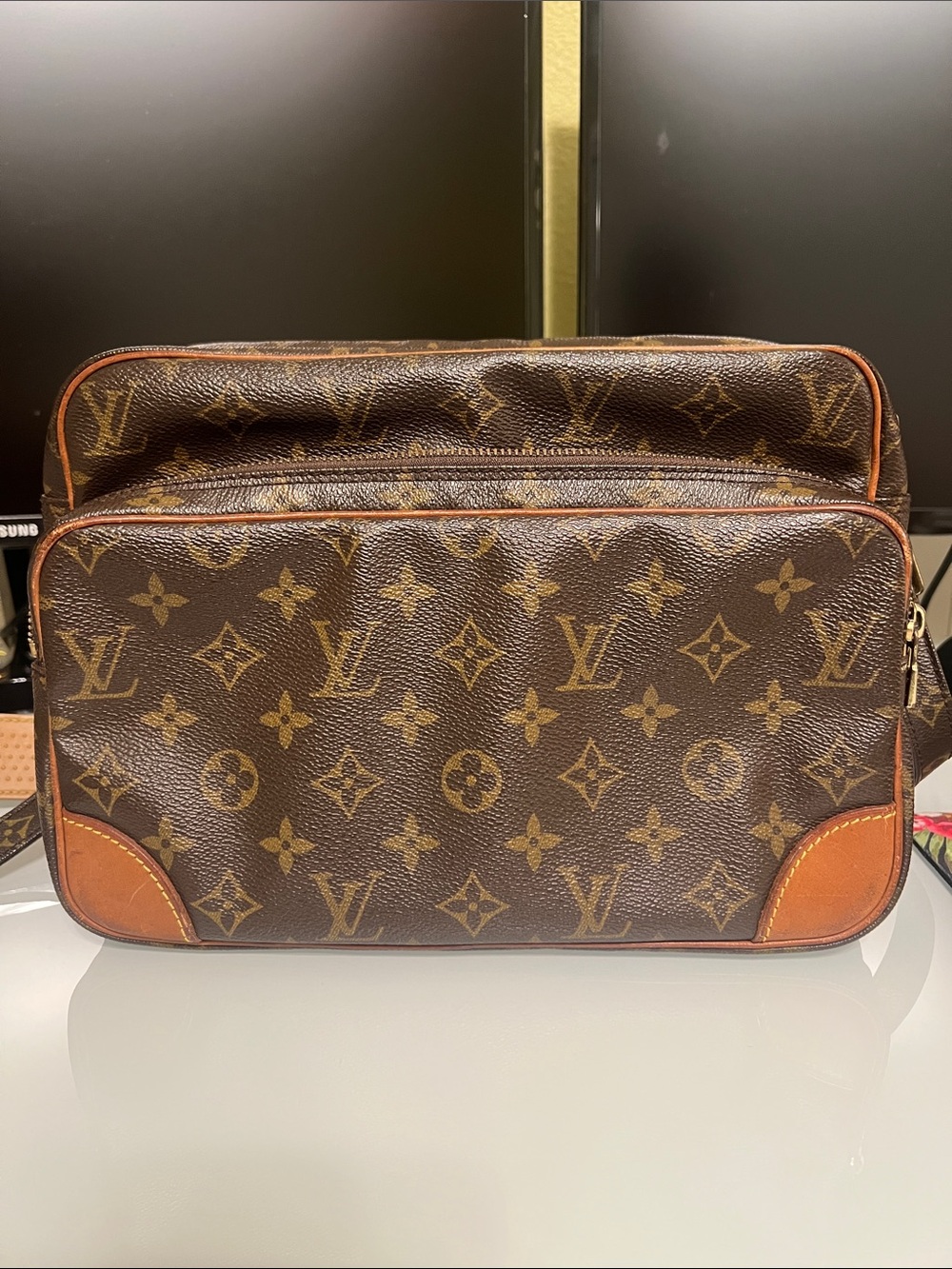 Louis Vuitton Nile Monogram Canvas Crossbody Bag